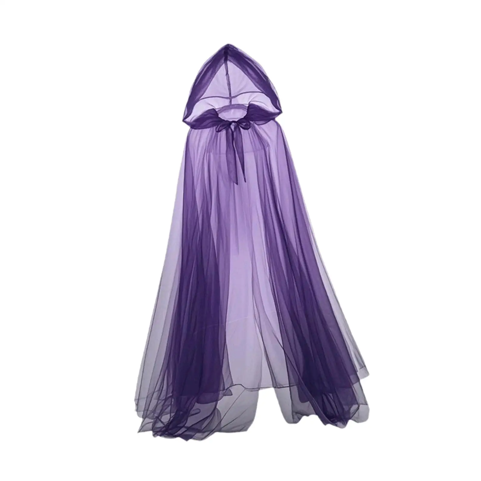 

Halloween Witch Cloak Long Cape for Performance Prom Carnival Birthday
