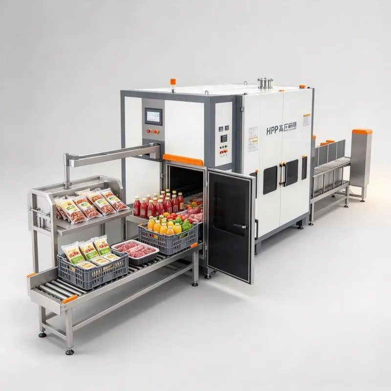 High Pressure Processing Sterilizer Equipment-300L/h Manufacturer for Meat& Processing