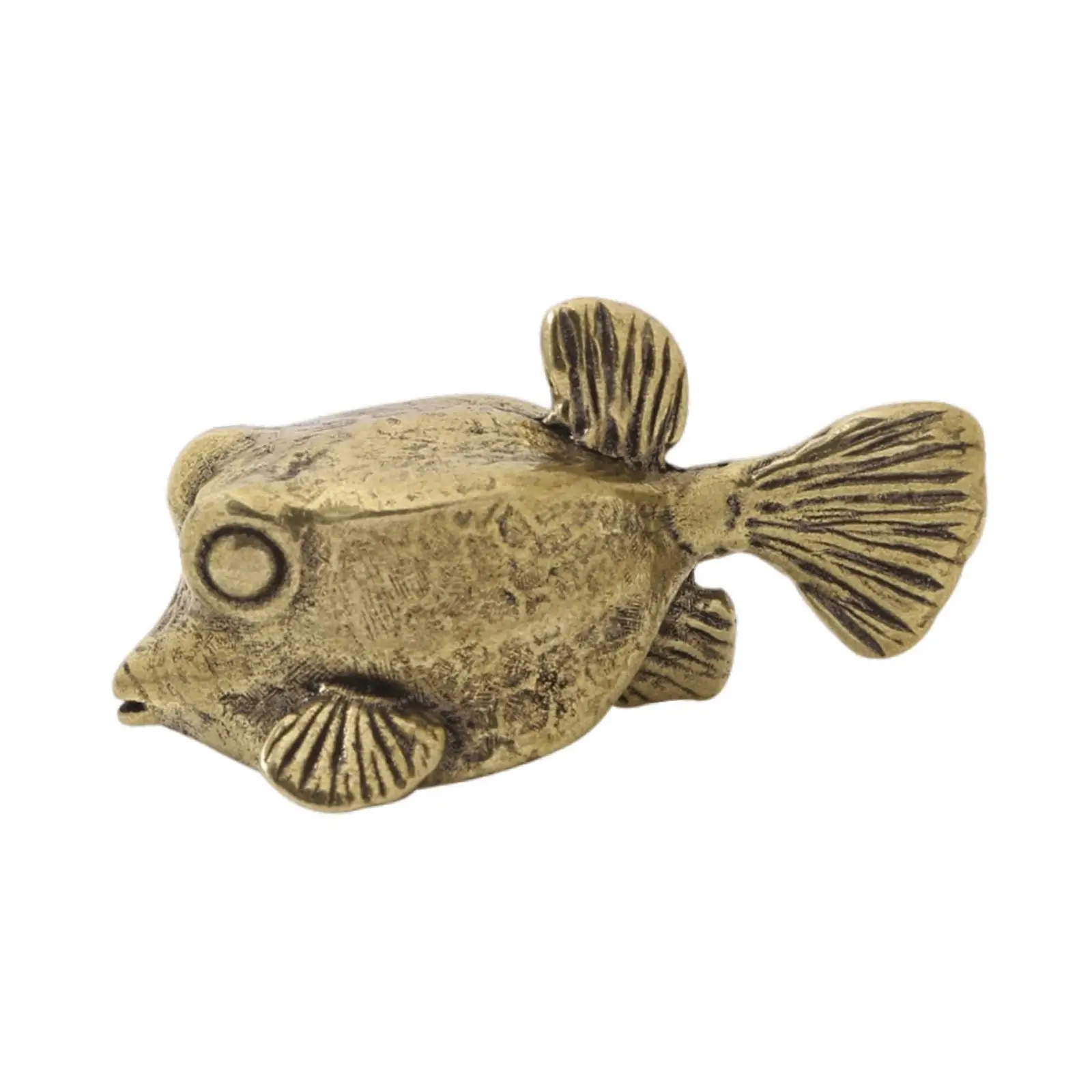 Fish Staute Mini Fish Sculpture Collection Handcrafted Art Crafts Decorative