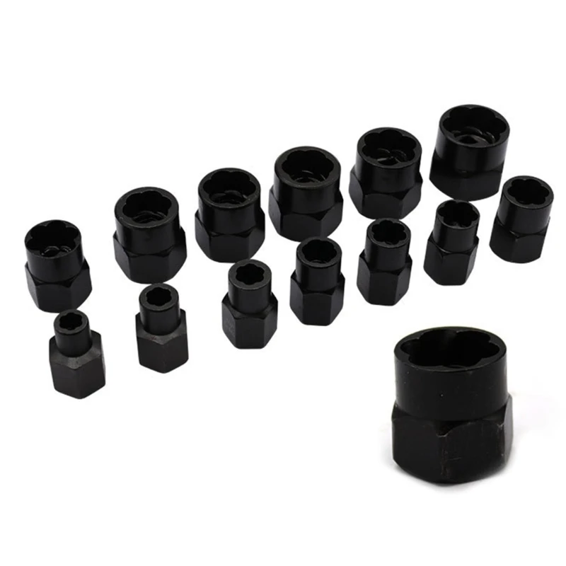 10 Chiếc Hạt Hút Ổ Cắm Tác Động Bu Lông Đai Ốc Vít Tẩy Bộ Dụng Cụ Ổ Cắm Cờ Lê Thả Vận Chuyển
