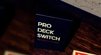 PRO DECK SWITCH Gimmicks Pierre Velarde Card Magic and Trick Decks Close up Magic Props Illusions Street Magic Tricks Mentalism