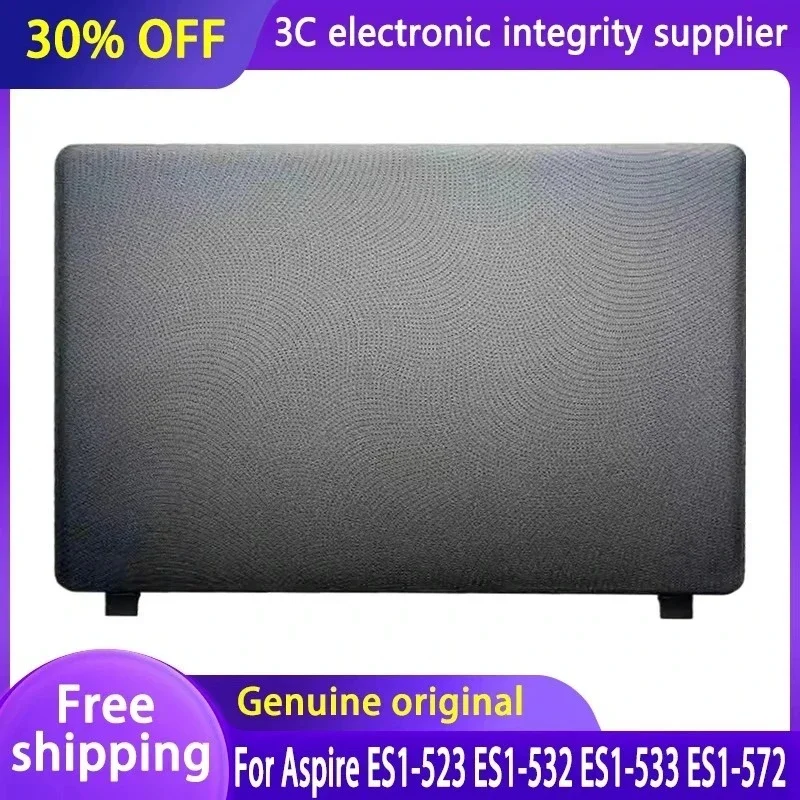 

New LCD Back Cover For Aspire ES1-523 ES1-532 ES1-533 ES1-572 ES1-532G Series Laptop Case Rear Lid Top Housing Replacement Black