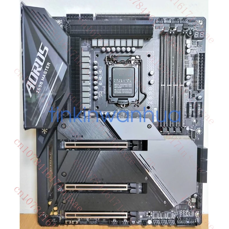 

used For Gigabyte Z590 AORUS ULTRA Motherboard DDR4 3×M.2 6×SATAIII DisplayPort ATX.