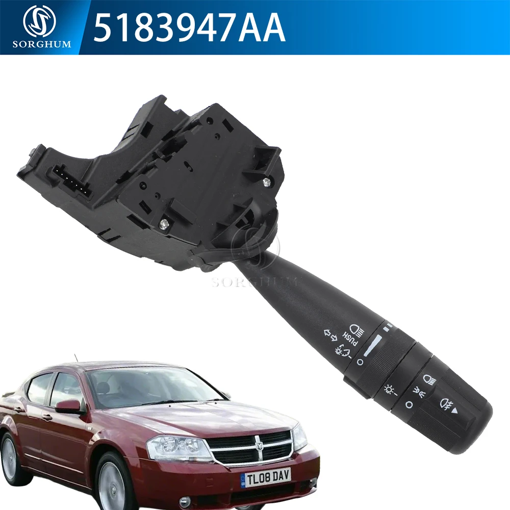 05183947AA Car Turn Signal Switch For Jeep Grand Cherokee Commander Liberty  For Chrysler Sebring Dodge Caliber Headlight Switch