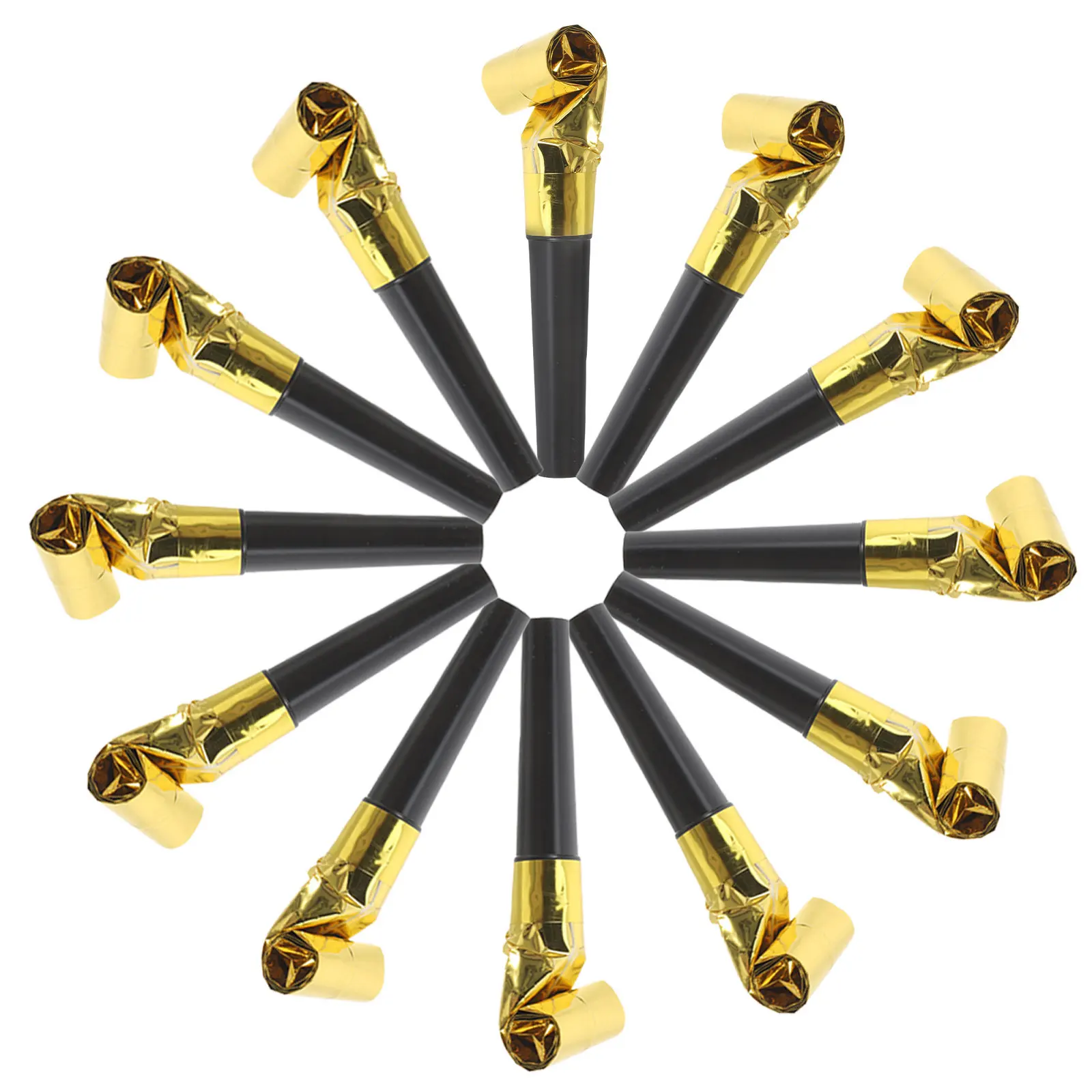 100 Pcs Blowout Party Favor Blowers Noisemaker Horns Whistles Favors