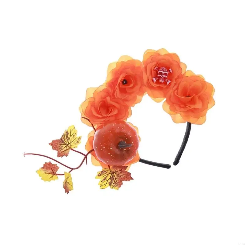 Halloween Cabeça cabeceira bandeira do Halloween Pumpa abóbora halloween Party Cosplay Masquerades Acessório para