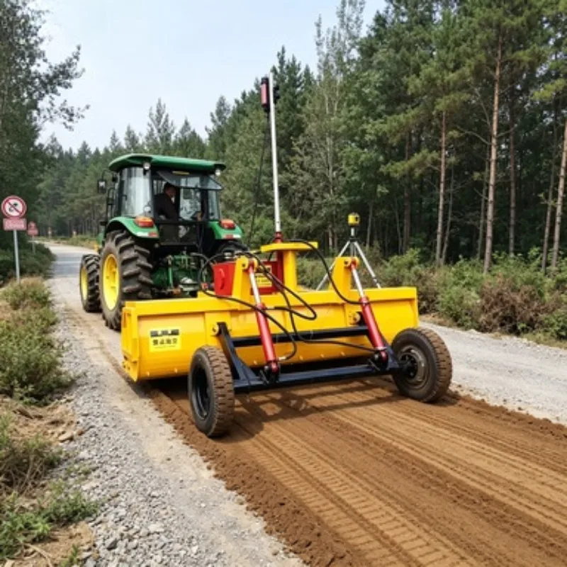 High‑Precision Agricultural Grader & Laser Leveling Machine, Durable Scraper Blade for Uniform Seedbed and Irrigation Savings