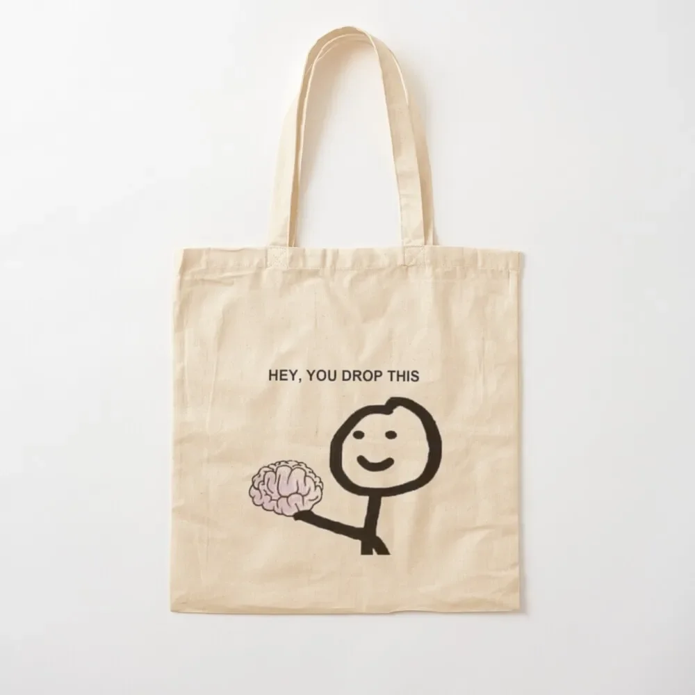 

Funny Brainless Tote Bag eco pack bags luxury women custom canvas bag