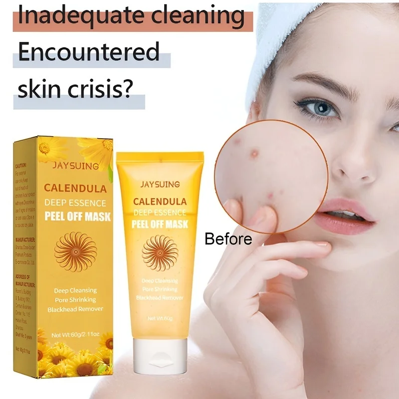 CHAUD 💥 [Réduisez les points noirs et nettoyer les pores, l'exfoliation et l'élimination de l'acné] masque Peel Off au calendula JAYSUNG/Gel nettoyant nettoyant pour