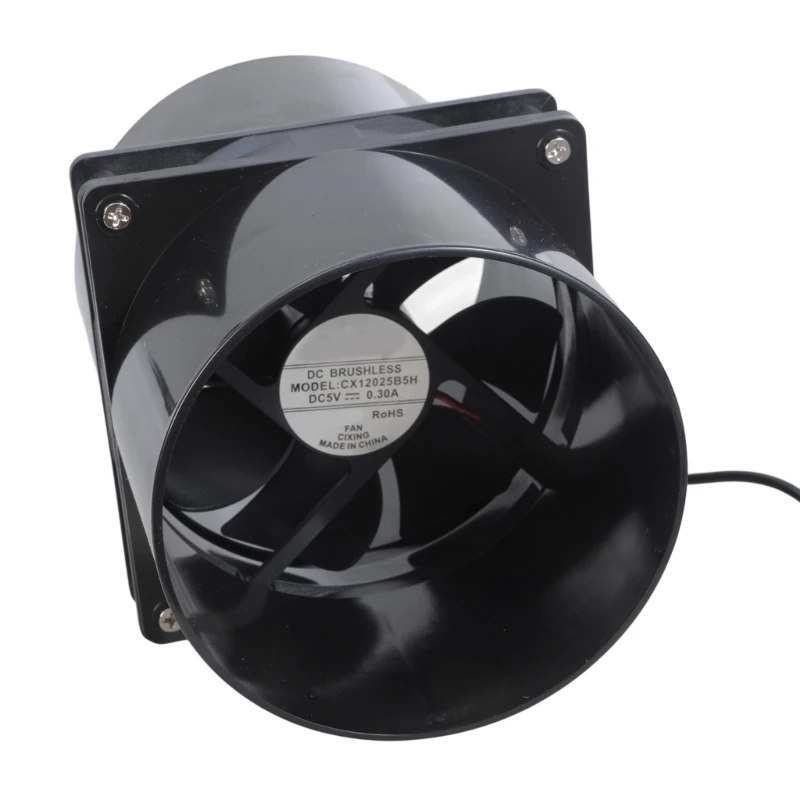 120mm USB 5V Exhaust Fan With 3 Speed Adaptable Switches Suitable For 3D Printer Ventilation Enclosures Cooling System J0MC