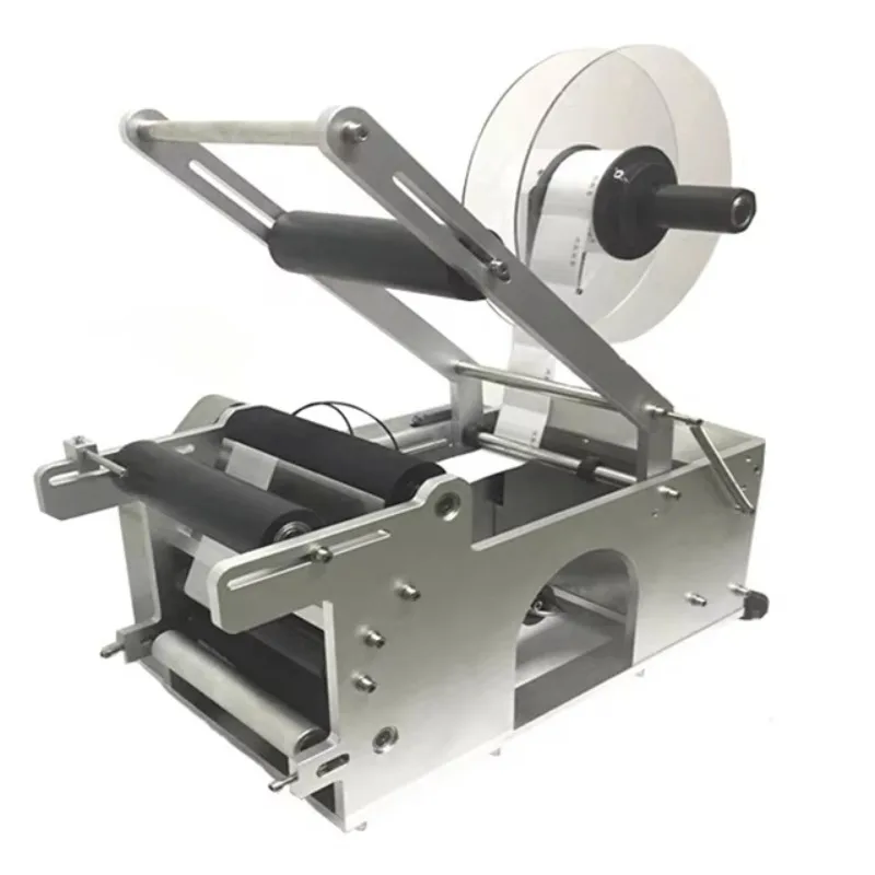 

Semi Automatic Adhesive Wine Round Bottle Labeling
