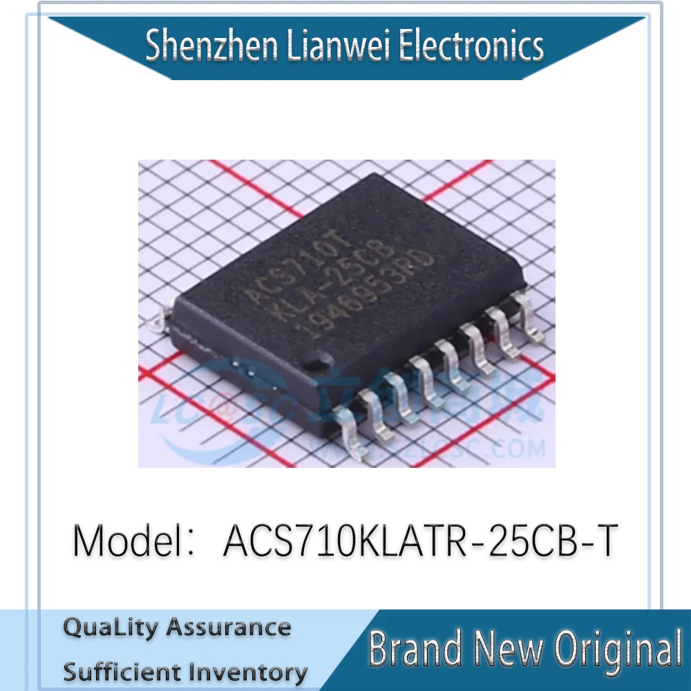

100% New Original ACS710TKLA ACS710KLATR-25CB-T ACS710TKLA-25CB IC Chipset SOP-16