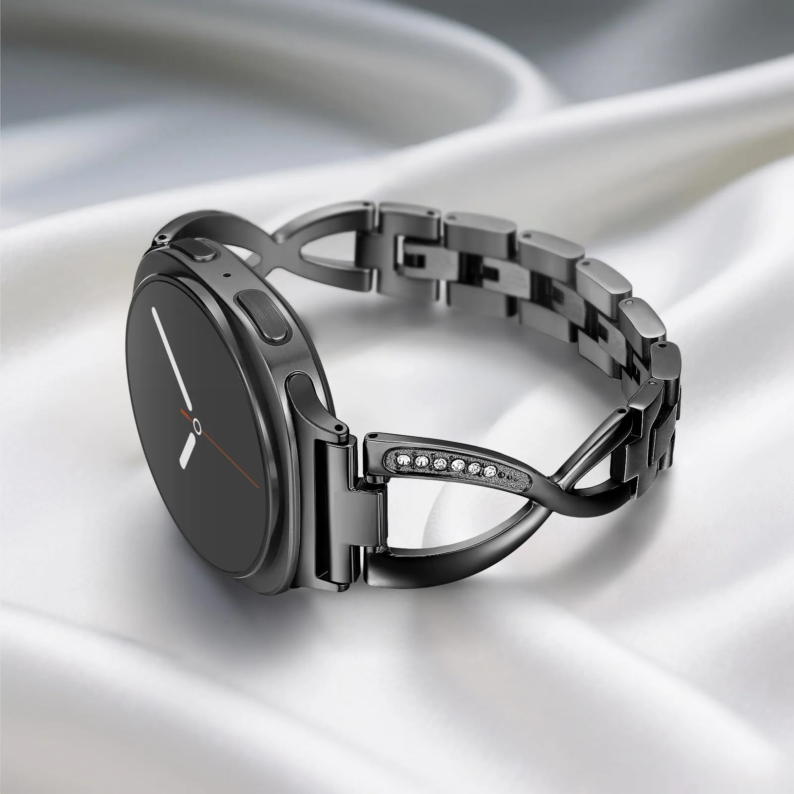 

Women Stainless Steel Strap for Samsung Galaxy Watch 8 40mm 44mm Band Metal Bracelet Correa Galaxy Watch 8 Classic Accessories