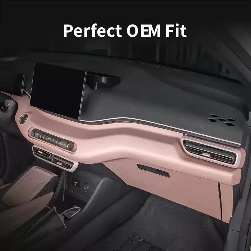 Picture 4: For BYD Seagull Surf Central Control Panel Protective Cover Dedicated Large Panel Protection Sticker Interior Decor