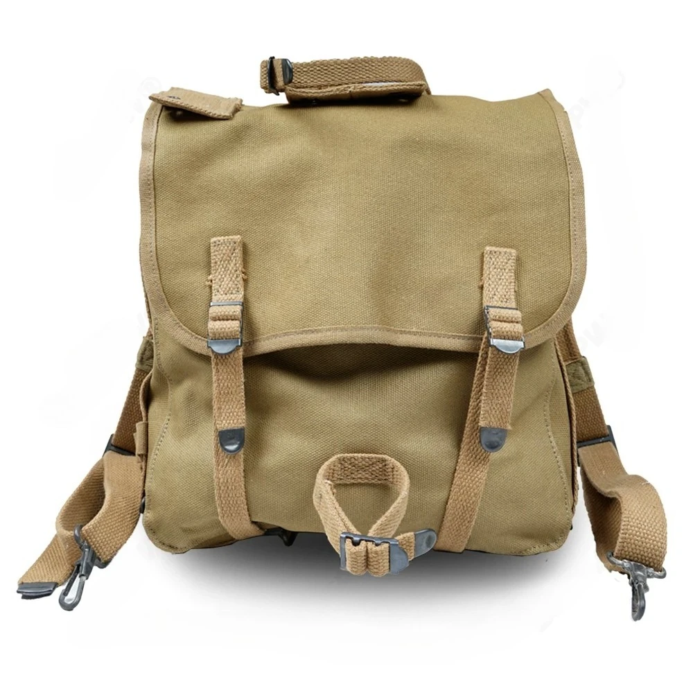 American Vintage USMC M1941 Upper Pack Replica Outdoor Backpack Fine Stitching and Retro Military Texture Multi-purpose Design
