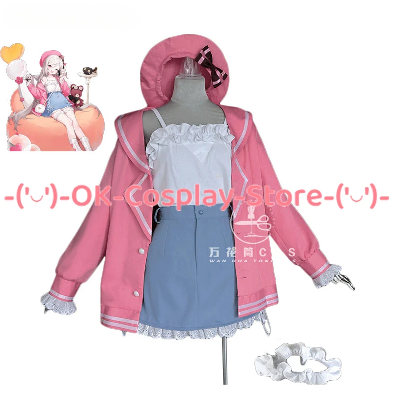 

Asagi Mutsuki Cosplay Costume Game Blue Archive Cosplay Dress Halloween Party Uniforms Anime Clothing Custom Made