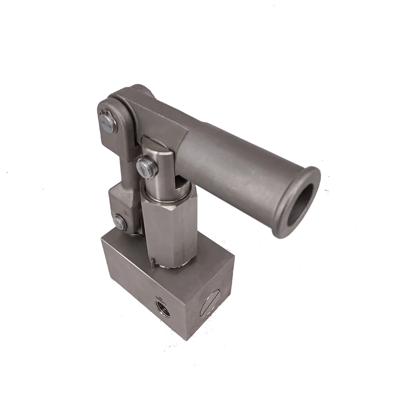 

USUN Model :H P-SS-0A Stainless Steel 316 20000PSI H P Hydraulic Manual Hand Pump for Wellhead Control Panel