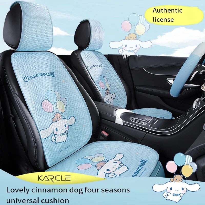 Sanrio Cinnamoroll My Melody Kawaii Anime Car Seat Covers Interior Automobiles Seats Cover Mats Auto Protector Chair Pads Hot 24