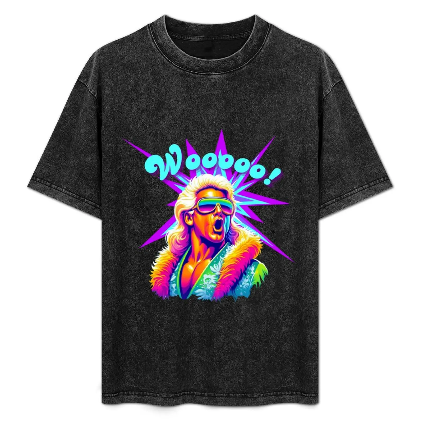 

WOOOOO! Energy Statement T-Shirt Basic Comfort Fit T-Shirt for Men
