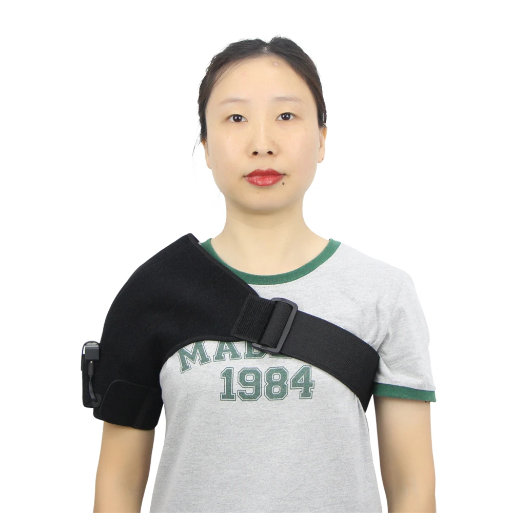 

Tuhopeta Heated Shoulder Wrap Adjustable Heating Pads Extension Belt Frozen Shoulder Dislocation Shoulder Pain Relief