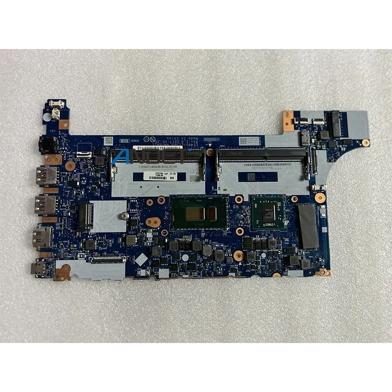 For Lenovo ThinkPad E480 E580 Laptop Motherboard NM-B421 EE480 EE580 I5-8250U 2G Notebook Mainboard 100% test work 01LW197