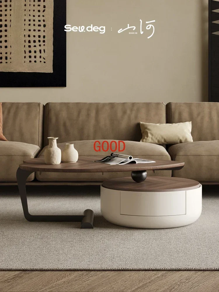 Living Room Home Designer Special-Shaped Coffee Table Advanced Artistic Modern