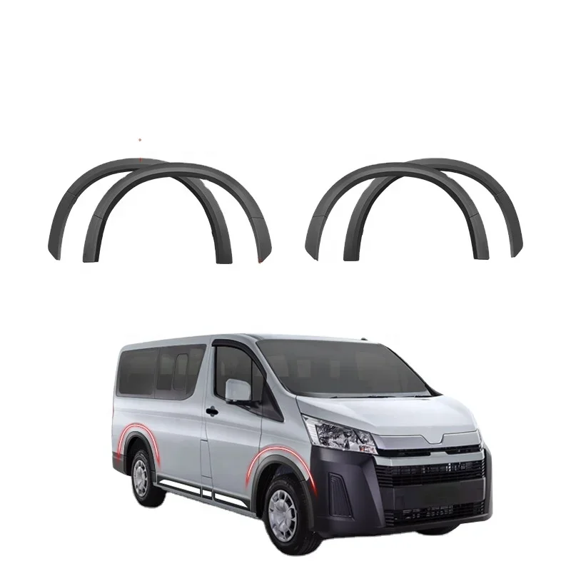 Auto Exterior Accessories Wheel Fender Flares  for TOYOTA HIACE H300 GL GRANDIA COMMUTER DELUXE  H200 SUPER