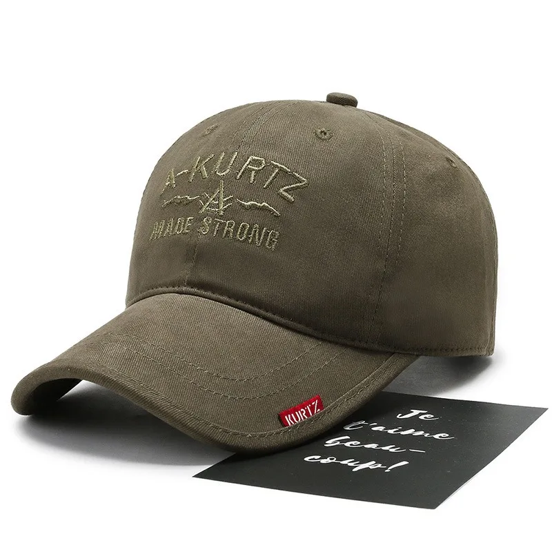 Herren-Baseballkappe mit Buchstaben, modisch, vielseitig, weich, Sonnenschutz, Baseballkappe, Outdoor, Freizeit, Sonnenhut