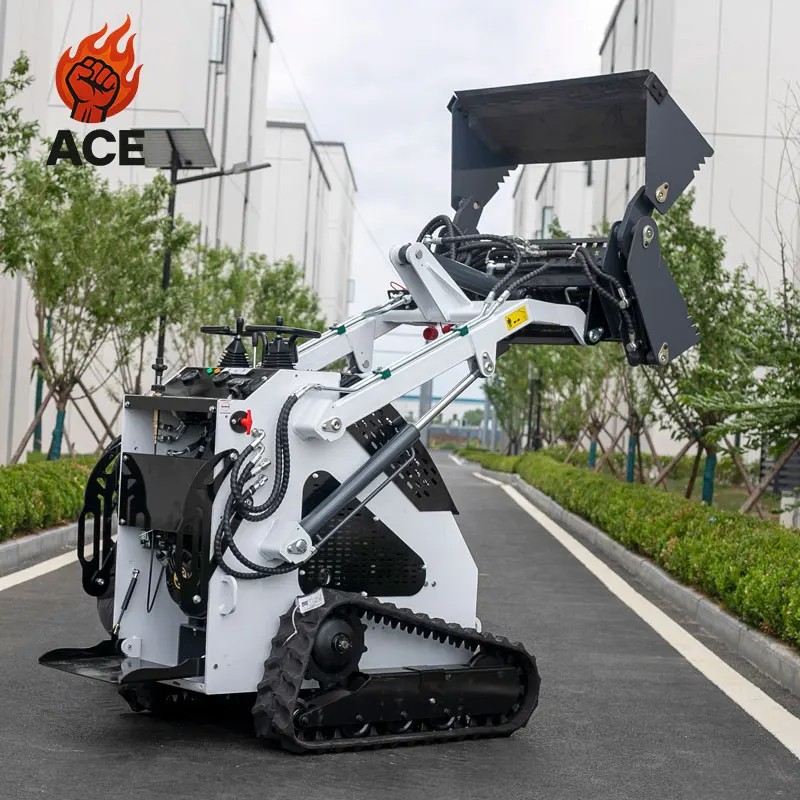 

Customized crawler skid steer loader earth-moving machinery mini skid steer loader EURO5 mini skid steer loader diesel