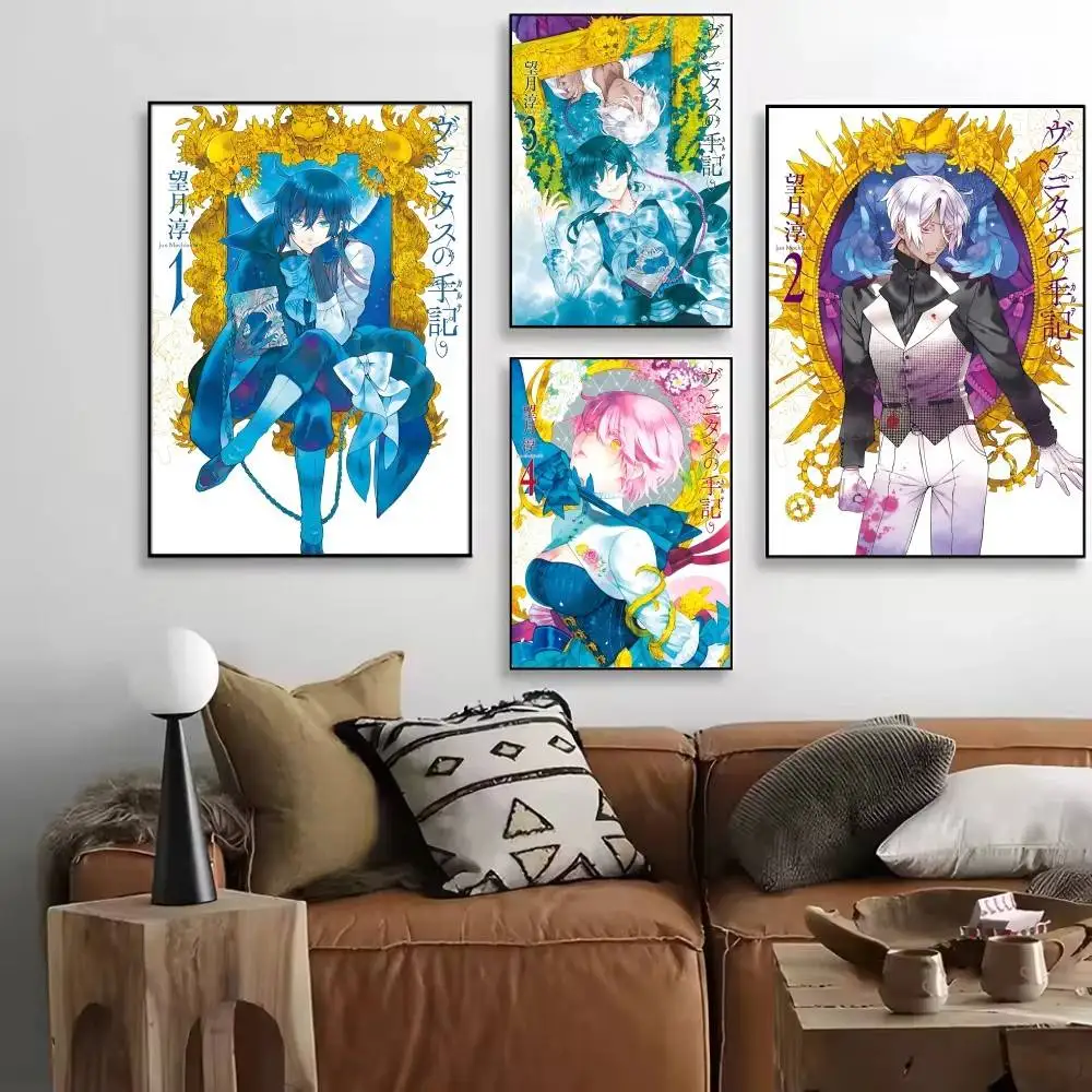 Manga The C-Case S-Study Of V-Vanitas Posters High Quality Self-adhesive Wall Art Decorations Color Prints Sticky