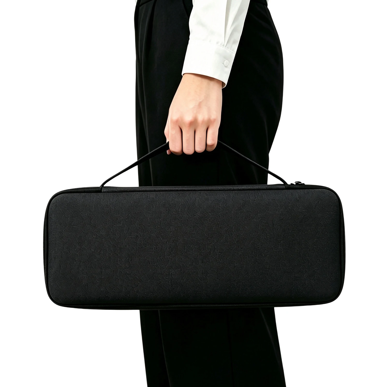 EVA Hard Shell Keyboard Mouse Carrying Case Waterproof Portable Travel Organizer Bag 300D Fabric