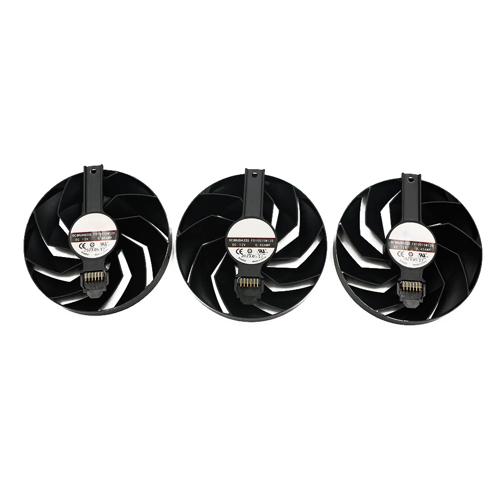 Imagem -04 - Ventilador da Placa de Vídeo Sapphire Nitro Mais Amd Radeon rx 7900 xt 7800xt Fd10015m12d Rx7900xt 95 mm