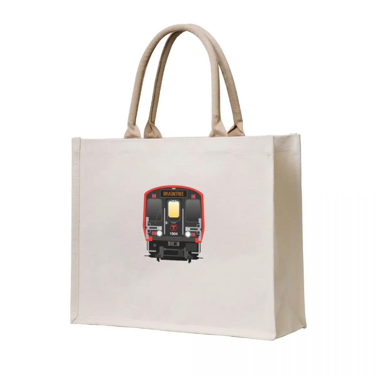 

MBTA Red Line CRRC 1900 Train Tote Bag canvas tote tote bag Handbags women shopper bags for women