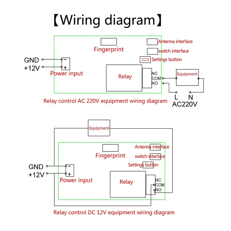 

A14M мобильный телефон NFC плата управления отпечатком пальца IC-карта DIY релейный модуль 13,56 МГц контроллер карты контроля доступа
