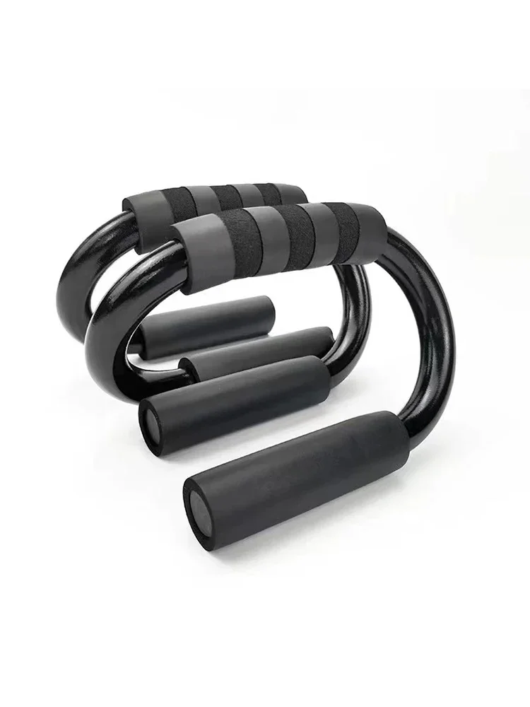 2 Pcs/set Push Up Handle Bracket Bars S Shape Portable Multifunctional Convenient Strength Exercise Fitness Exercise At Home Gym