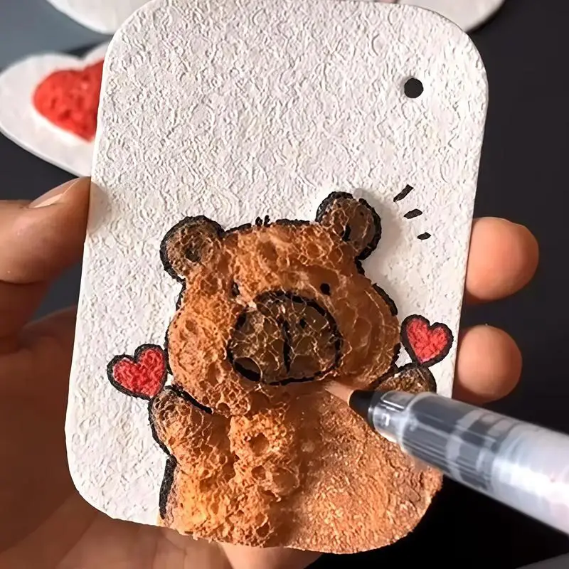 Foam Paint Toy 3D Texture Drawing Toy Creative Preschool Learning Activities Educational Handcraft Activities For Home School