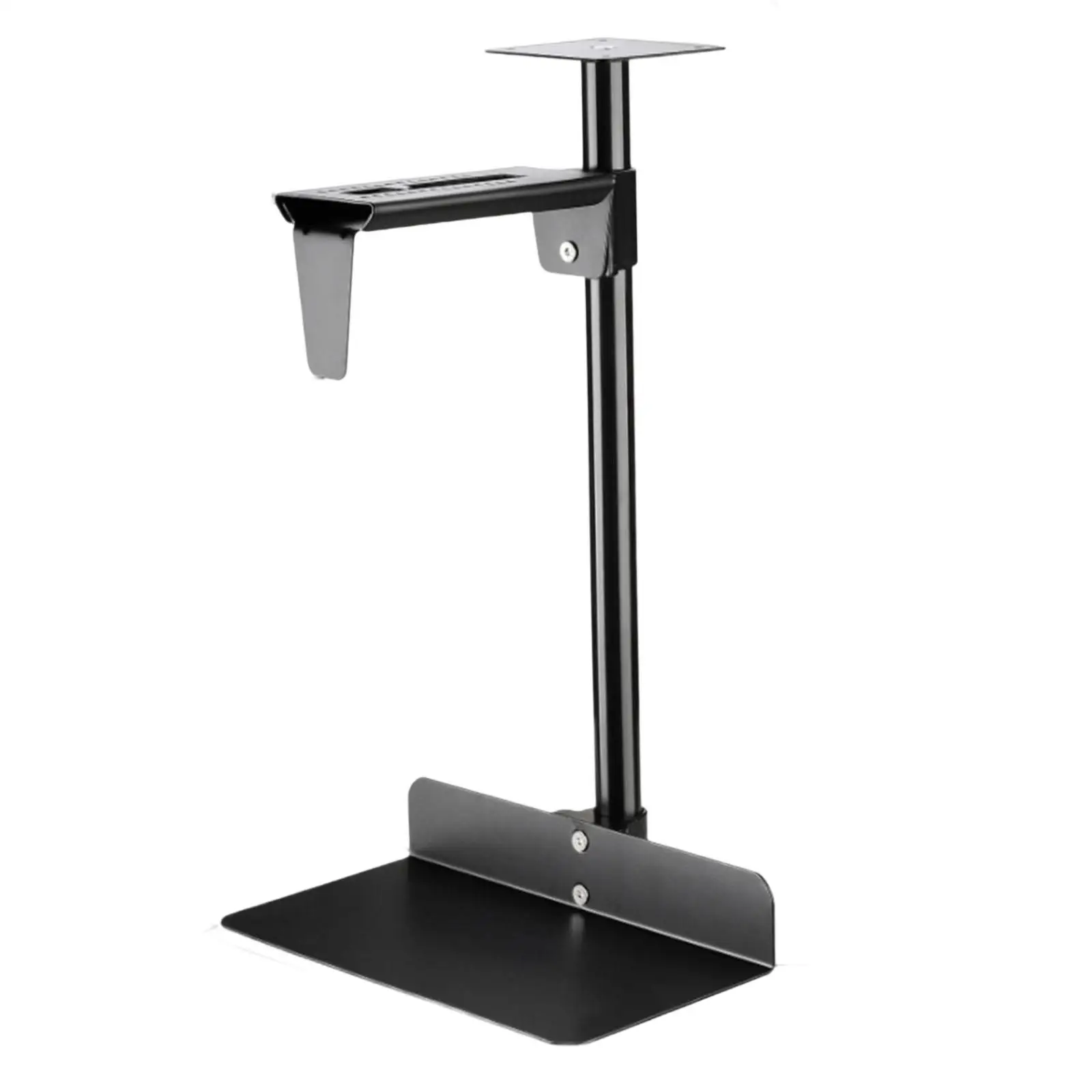 support-mural-et-de-montage-sous-le-bureau-pour-cpu-universel-facile-a-installer-accessoires-pour-montage-de-tour-d'ordinateur-hauteur-reglable