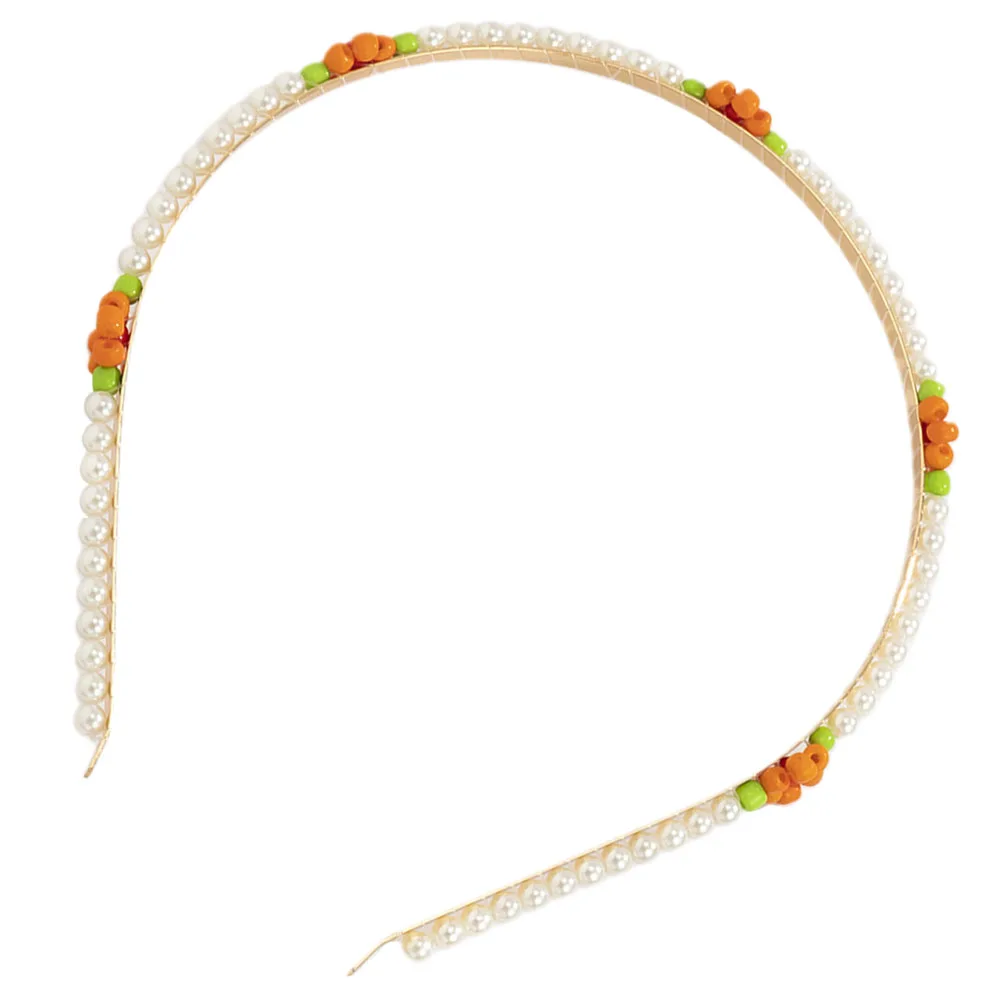 

Small Daisy Hairband Wide Headbands for Women Wedding Bridal Headwear Iron Vacation