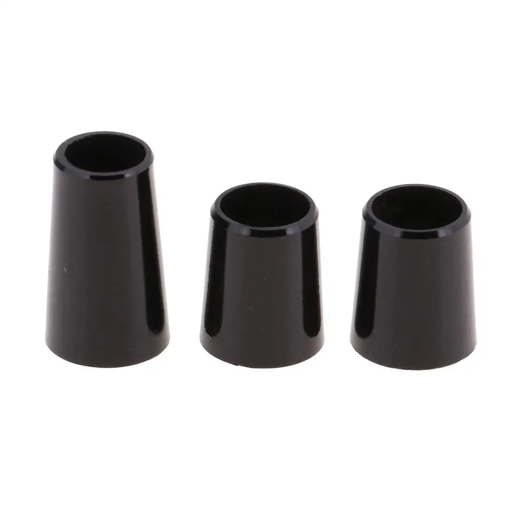 2x 5pcs Black Golf Shaft Sleeve Ferrules .335 .370 Adapter Black, 0.335 Wood