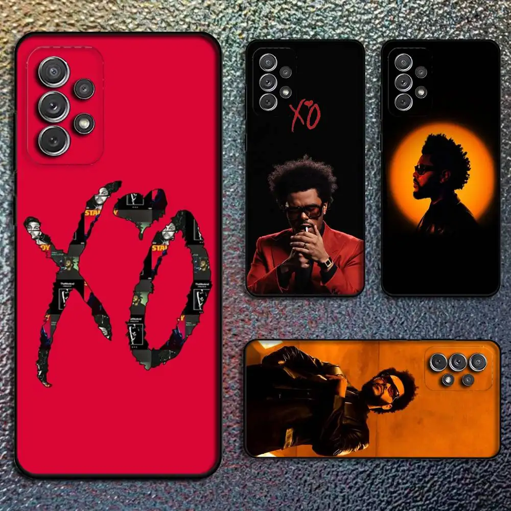 

The W-Weeknd XO Phone Case For Samsung S25,S24,S21,S22,S23,S30,Ultra,S20,Plus,Fe,Lite,Note,10,9,5G Black Cover
