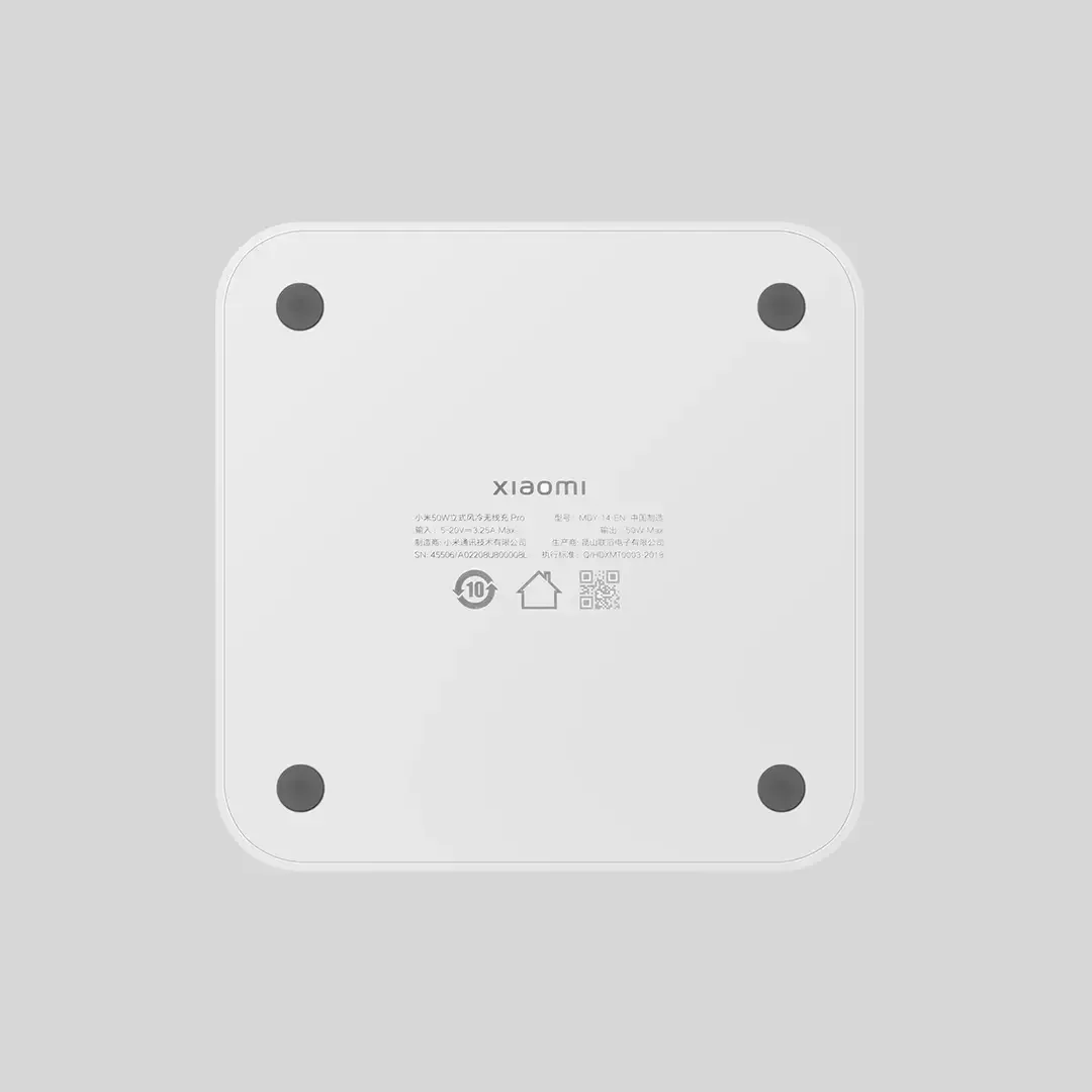 Original Xiaomi 50W Wireless Charging Pro Vertical Air Cooling Fast Charging Qi Stand for Xiaomi 13 Pro/12S Ultra/10 For iPhone