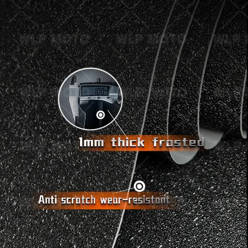 Imagen 2 del producto Accesorios esmerilados para motocicleta, pegatina protectora para almohadilla de tanque de combustible, Kit de calcomanías antideslizantes para 450mt 450 mt 450MT