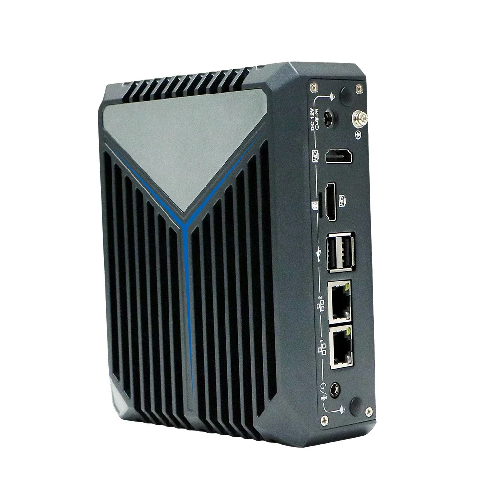 24 jam 7 hari n100 barebone mini pc kotak komputer pc Industri pc tanpa kipas untuk sistem itu