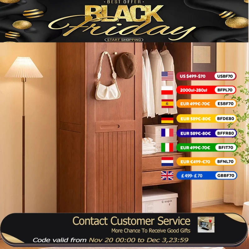 

Hanging Clothes Wardrobes Nordic Large Luxury Tall Space Saving Closet Storage Organizer House Armario Camping Furniture Home