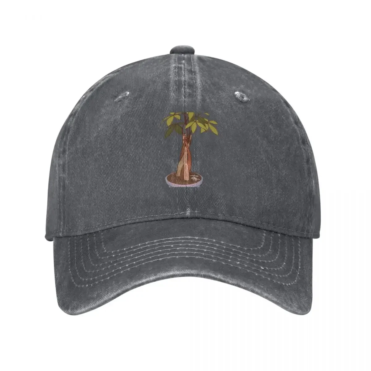 

Money Tree Plant Baseball Cap Mountaineering custom caps Big Size Hat Hat men Women Men's
