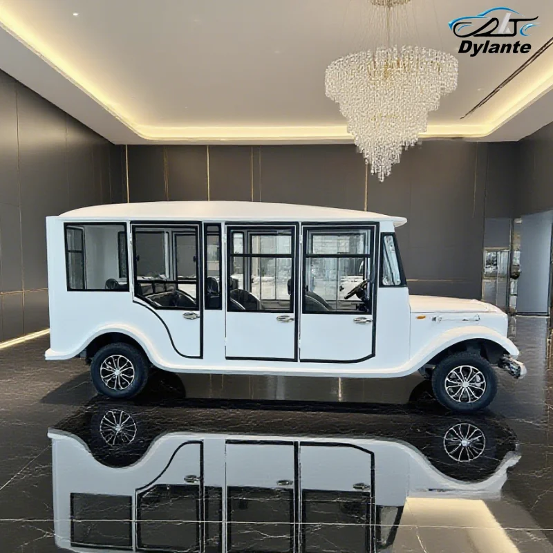 

11 14-местный 72 В свадебный транспорт ретро винтажная тележка электрическая антикварная классическая машина ЕС классический экскурсионный автомобиль на продажу