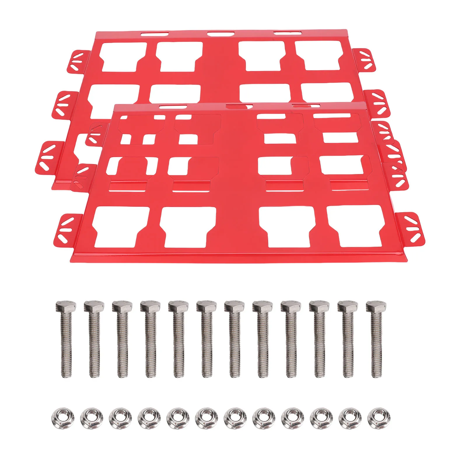 2 Set Tool Box Wall Mount Plate Fit for Packout Alloy Steel 100lbs Bearing Capacity Toolbox Wall Mounting Plate