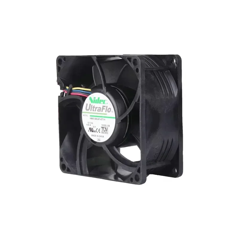for Nidec UltraFlo Fan Model H80E12 New High Performance Cooling Fan for Computer Case Server Industrial Equipment Quiet