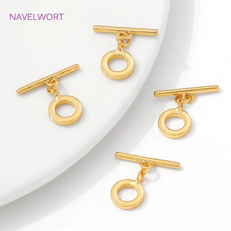 2/4/6Pcs 14K Gold P…