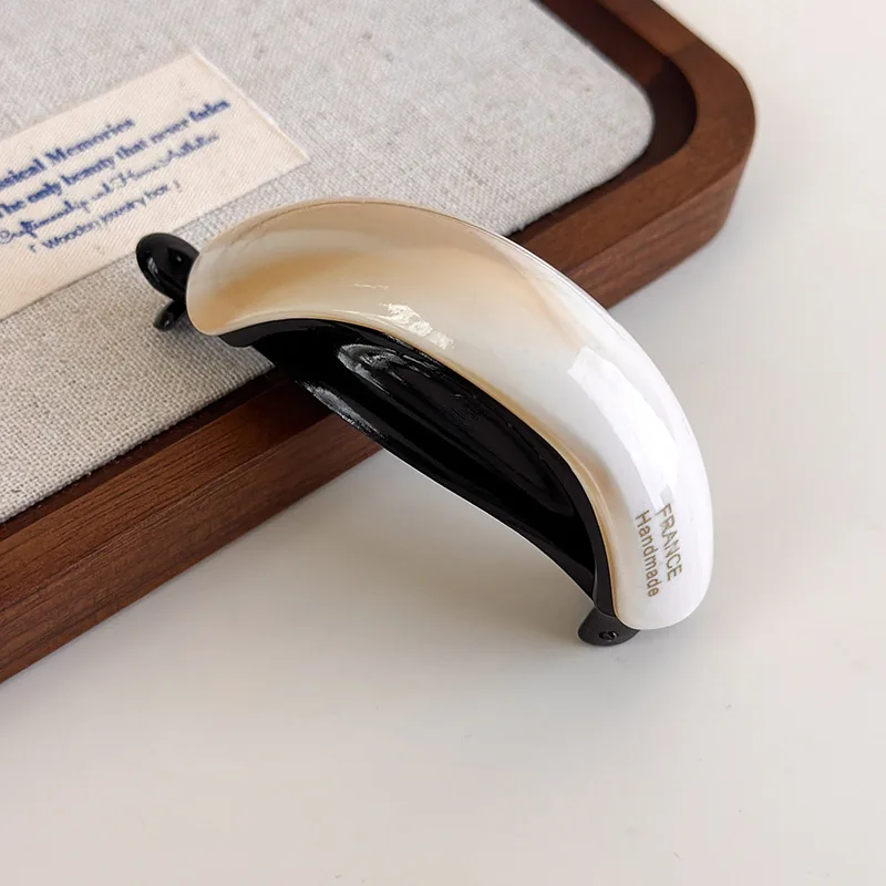 Acetate Hair Clip Korean Twist Style for High Ponytail Back Head Non Slip Lightweight Durable Comfortable Office Commute
